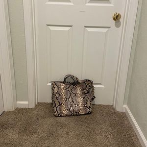 Michael Kors Snakeskin Large Purse